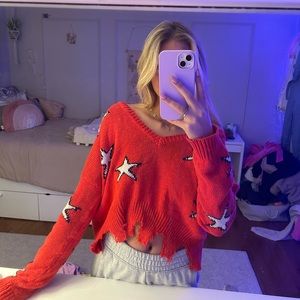 star crop sweater